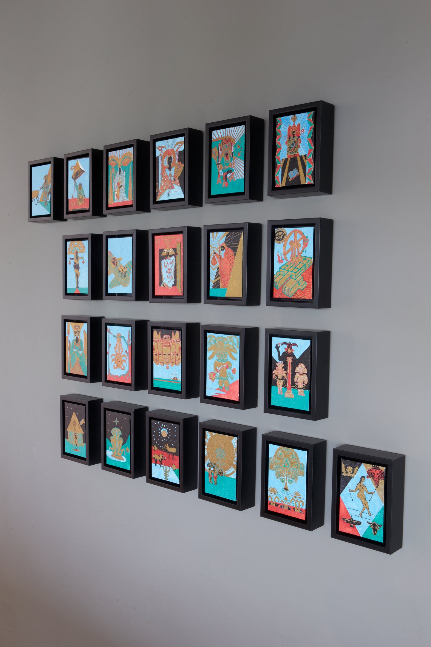 Tarot de Quiza | Major Arcana paintings